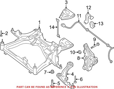 #ad Genuine OEM Front Passenger Right Suspension Control Arm For Nissan Altima 13 14 $288.80