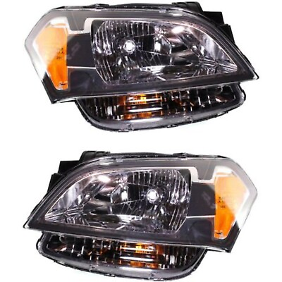 #ad Headlight Set For 2010 2011 Kia Soul Left and Right With Bulb 2Pc $157.72