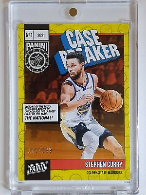 #ad 2021 The National Stephen Curry #CB16 CASE BREAKER 199 Ready to Grade AU $155.00