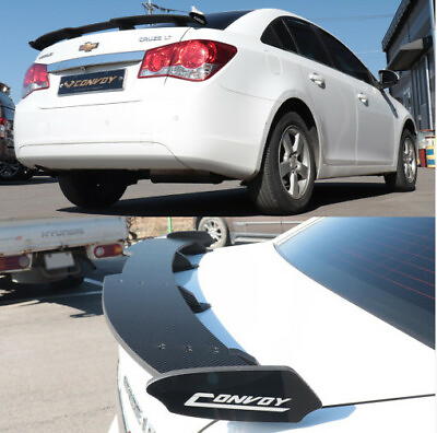 Carbon Wrap Rear Trunk Wing GT Lip Spoiler Fits: 2008 2015 Chevy Holden Cruze $352.69