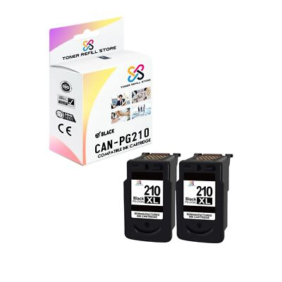 #ad 2PK TRS PG210 Black HY Compatible for Canon Pixma iP2700 MP240 Ink Cartridge $39.99