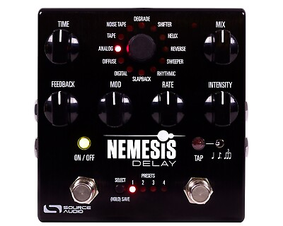 #ad Used Source Audio SA260 Nemesis Delay One Series Guitar Effects Pedal $249.95