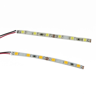 #ad Light Strip LED For Railway Layout Lamps Model Part Pre Wired Warm White C $14.42