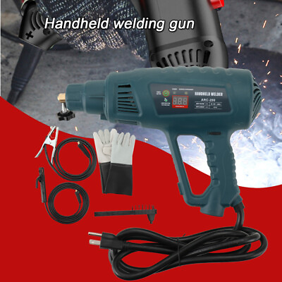#ad 4800W Portable Electric Welder Handheld Welding Machine Kit with Digital Display $99.20