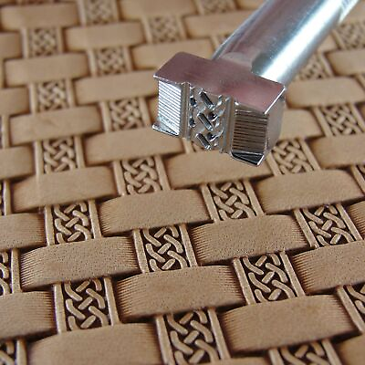 #ad Celtic Basket Weave Leather Stamp Stainless Steel Leather Stamping Tool $34.95