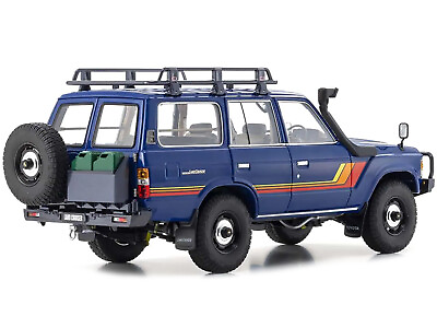 #ad Toyota Land Cruiser 60 RHD Right Hand Drive Blue with Stripes and Roof Rack $270.78