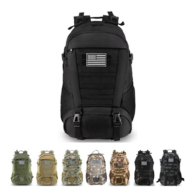 #ad 30L Outdoor Military Army Assault Bag Tactical Backpack Rucksack Hiking Bag $34.98