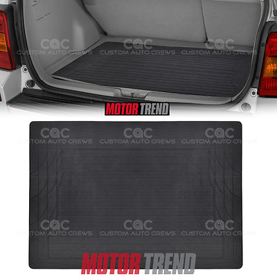 #ad All Weather Heavy Duty Rubber Floor Mat Trunk Mat Black Premium CAR SUV Truck $24.99