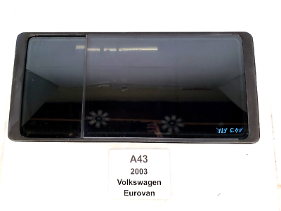 #ad ✅ 96 03 OEM Volkswagen Eurovan T4 Middle Right Panel Movable Glass Window Tinted $274.35