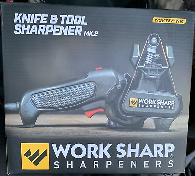 #ad NEW Work Sharp MK.2 Electric Knife amp; Tool Sharpener WSKTS2 WM UNOPENED SEALEDBOX $65.00