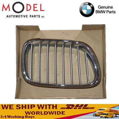 #ad BMW GENUINE FRONT RADIATOR RIGHT KIDNEY GRILLE 51138250052 $48.00
