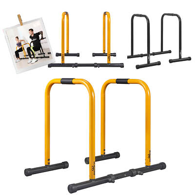 Dip Station Functional Heavy Duty Dip Stand Fitness Cyber Monday Deal Open Box $32.99