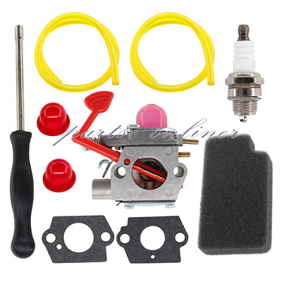 #ad Carburetor W Tool For Craftsman 25cc two stroke 210mph Leaf Blower Tune Up Kit $14.65