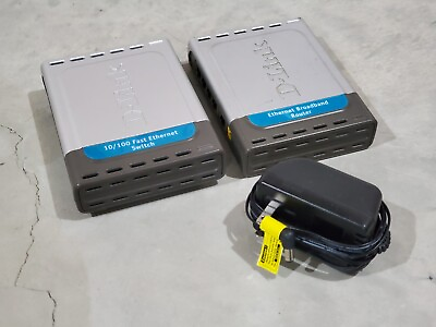 #ad D Link Network Devices Lot 2x Devices C $89.22