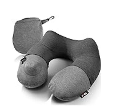 #ad Kmall Inflatable Travel Neck Pillow for Airplane Travel Best Neck Support Sleep $12.15