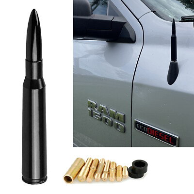 #ad Black Bullet Antenna Fits Car Dodge RAM 1500 2500 3500 4500 Pickup Trucks $9.95