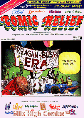 #ad COMIC RELIEF MAGAZINE 1989 Series #36 Very Good $4.12