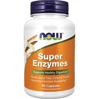#ad NOW Foods Super Enzymes 90 Caps $15.05