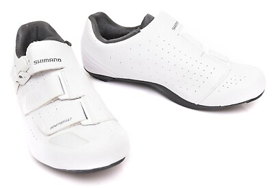 #ad #ad Shimano RP5 Carbon Road Bike Shoes 38 Size US Women 6.5 3 Bolt White Race $34.95