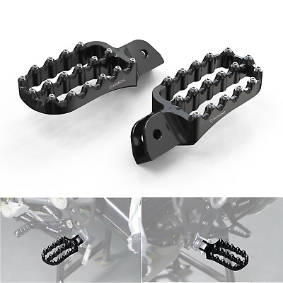 #ad Pair CNC Wide Fat Foot Pegs Footpegs for BMW R1200GS Adventure 13 18 R1250GS 19 $69.99