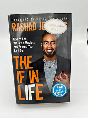 #ad The If In Life by Rashad Jennings 1st 1st HC 2018 Signed By The Author $14.99