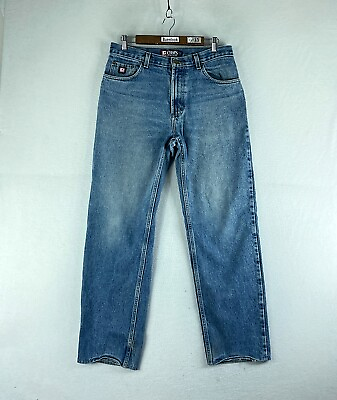 Chaps Ralph Lauren Mens Jeans Blue Tag Size 33x34 34x31 Straight Leg Denim $16.78