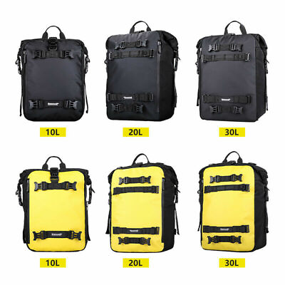 #ad 10L 20L 30L Rhinowalk Motorcycle Motocross Rear Seat Bag Waterproof Luggage Pack $38.56