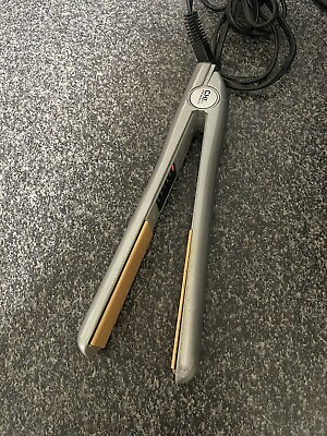#ad Chi for Ulta Beauty Silver and Gold Plate Flat Iron Hair Straightener Tested $25.00