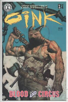 #ad OINK BLOOD and CIRCUS #1 VF NM 1998 Horror Kitchen Sink John Mueller $11.99