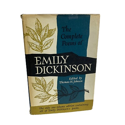 #ad The Complete Poems of Emily Dickinson 1960 Hardback with Jacket $20.00