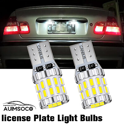 #ad 2x W5W 168 194 LED Parking Light Bulb for Subaru Mazda Bright White 6000K A $16.99