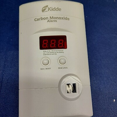 #ad #ad Kidde Carbon Monoxide Alarm with Digital Display White April 2018 $9.99
