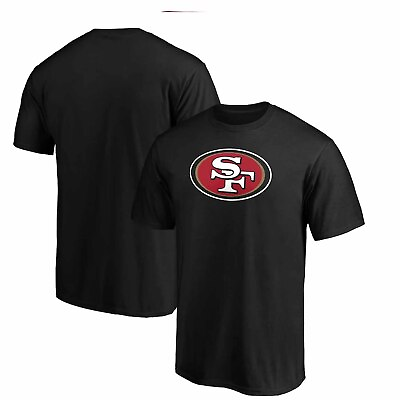 #ad HOT SALE San Francisco 49ers Fanatics Team Primary Logo T Shirt $25.99