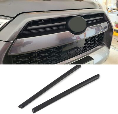 #ad Matte Black Front Middle Grille Center Grille Inserts Cover Trim for 20 4Runner $14.19