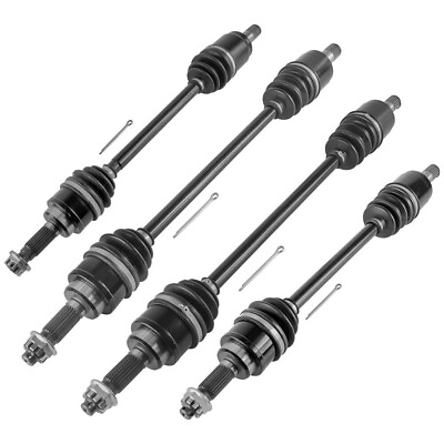 #ad Front and Rear Left Right CV Joint Axle fits Honda MUV700 Big Red 700 2009 2013 $340.99