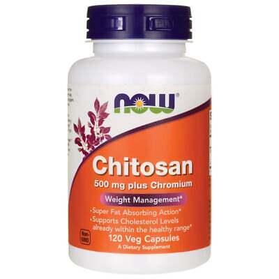 #ad NOW Foods Chitosan 120 Veg Caps $14.01