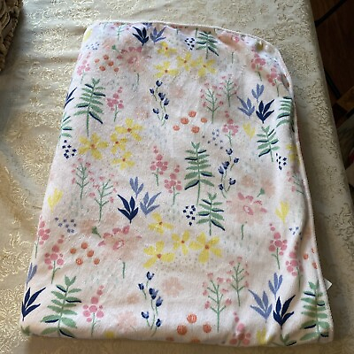 #ad Cloud Island Floral Flowers Fleece Pink Sherpa Baby Blanket 39”x29.5” $22.00