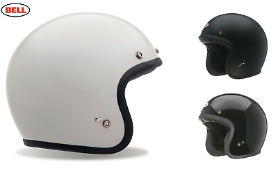 BELL 2022 Cruiser Custom 500 STD Open Face Motorcycle Scooter Retro Helmet GBP 129.95