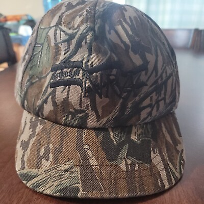#ad Friends of the NRA sponsor Camo Baseball Cap Hat Made in USA Vintage $12.99