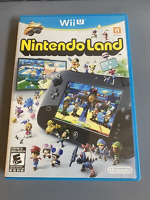 #ad Nintendo Land Wii U 2012 Complete Great Condition Tested $10.99