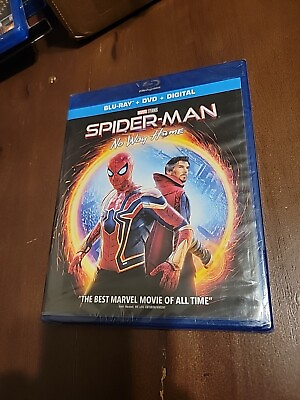 #ad NEW MARVEL SPIDER MAN NO WAY HOME Blu Ray DVD Digital 2021 BRAND NEW $13.87
