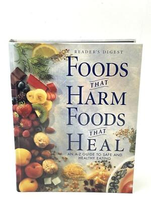 #ad #ad Reader#x27;s Digest Foods that Harm Foods that Heal Cook Book Large Hardcover 1997 $18.99