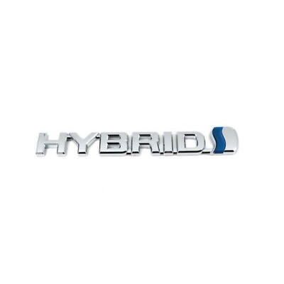 #ad Genuine OEM Front Passenger Right Panel Fender Emblem For Toyota Prius V Hybrid $33.00