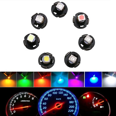 #ad Car Lights Accessories T3 Neo Wedge LED Car Dashboard Instrument Dash Light Bulb $7.99
