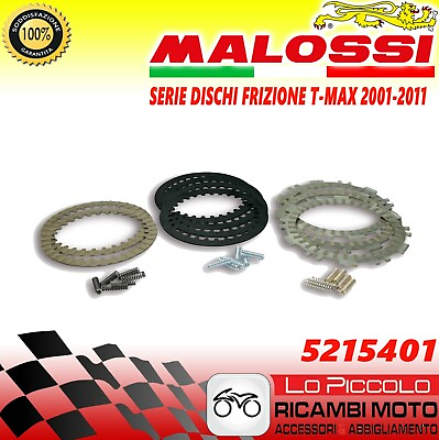 #ad Series Clutch Discs 5215401 MALOSSI With Springs Yamaha 500 Tmax 2001 2002 2003 GBP 76.97