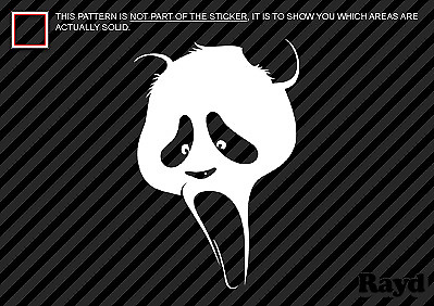 #ad 2x Panda Scream Sticker Decal Die Cut vinyl $5.49