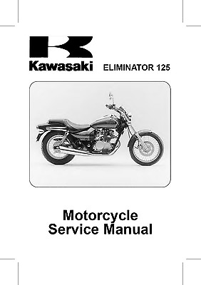#ad Kawasaki Eliminator EL 125 BN 125 Service Repair Workshop Manual 1998 2007 $31.05