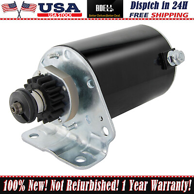 #ad New Starter Electric Motor Fits Briggs and Stratton Engine 499521 795121 499529 $39.99