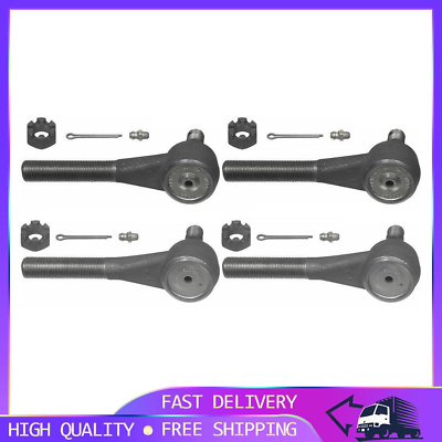 #ad 4x Inner Outer Steering Tie Rod End fits B100 1979 1980 MOOG $144.62