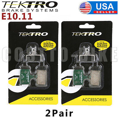 #ad 2 Set MTB Tektro E10.11 Packaged Disc Brake Pad Metal Ceramic Auriga Draco Orion $13.99